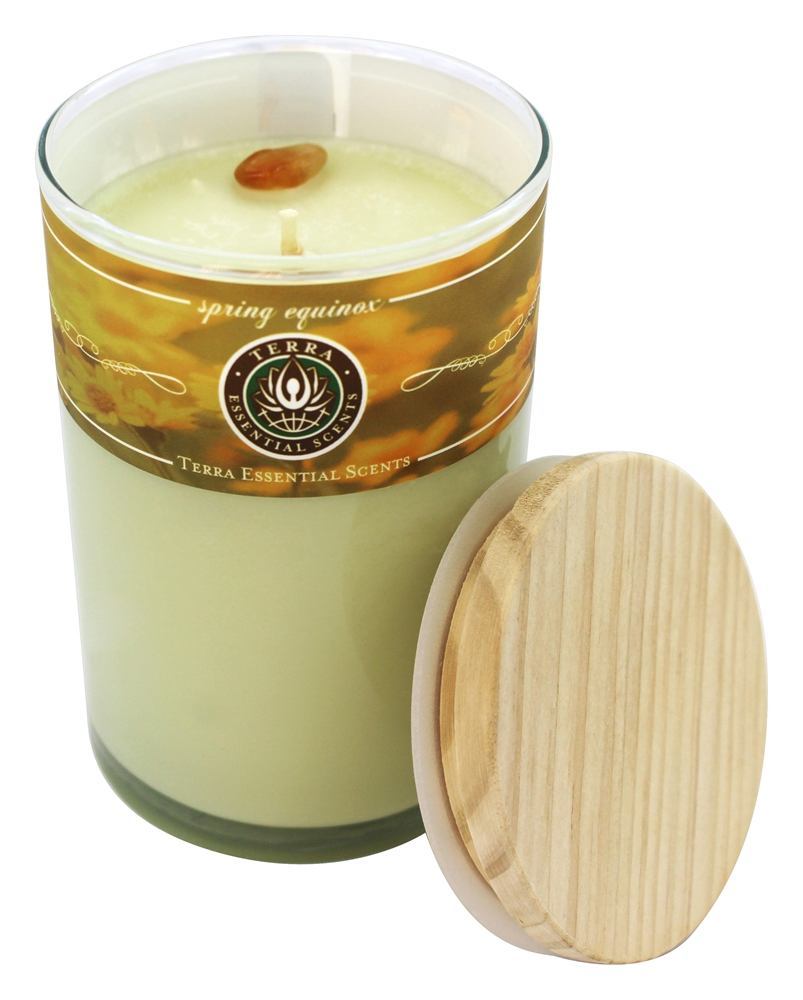 Terra Essential Scents Seasonal Soy Candle Spring Equinox 12 oz