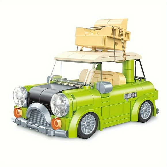 Kit de Construction mini carToys pour Canapé, Blocs de Construction Assemblés DIY, Cadeaux d'Anniversaire pour Enfants