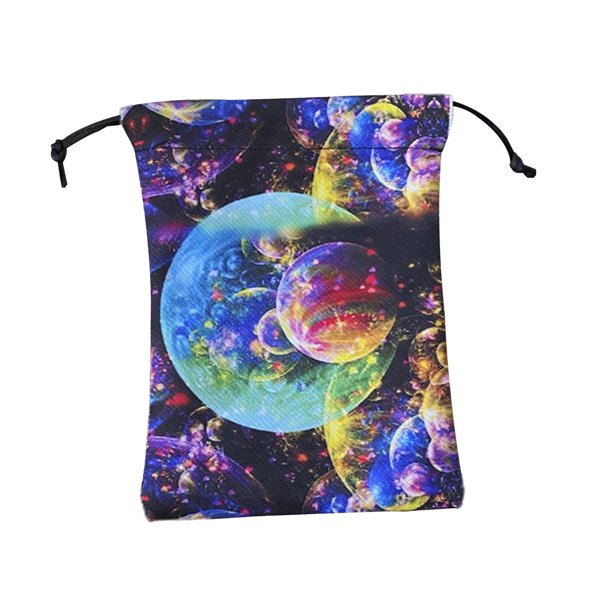 Bolsa de almacenamiento de cartas de de , bolsa con cordón cm x 18 cm para empaquetar viajes Estilo D perfecl Estuche de cartas del Tarot