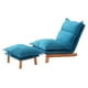 thumbnail image 1 of Puf Sillón Sillón Moderno Sofá Perezoso Individual para Juegos Tatami Interior azul, 1 of 10