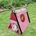 thumbnail image 4 of FITYLE Guinea Pig Hideaway Small Animal Hideout Tubes, Cage Accessories ,Nest Hamster Play Tunnels for Mice Bunny Hedgehogs Sleeping Pink, 4 of 7