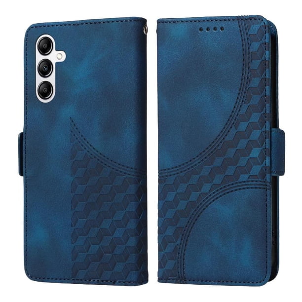 Funda GANGXUN para Samsung Galaxy A14 5G con diseño acolchado elegante, cuero PU, protección total y ajuste preciso