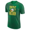thumbnail image 2 of Men's Nike Green Oregon Ducks Team Stack T-Shirt, 2 of 3