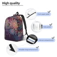 thumbnail image 3 of Disketp Fireworks2 Mochila de Lona Estampada, Mochila Escolar de Viaje Ligera para Estudiantes y Portátil-Small, 3 of 5