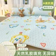 thumbnail image 3 of Sábana de verano fresca, funda de almohada, traje para dormitorio de estudiantes, alfombrilla enfriadora de látex con dibujos animados, juego de ropa de cama, colcha doble lavable, 3 of 5