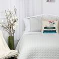 thumbnail image 2 of Southshore Fine Linens Oversized Quilt Bedding Set lightweight, bedspread 3-Piece, two matching shams, Light Grey, King / California King, 2 of 6
