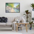 thumbnail image 3 of Stupell Industries Transitional Montrouge Canal Promenade Black Framed Giclee Art, 24 x 16, by Creative Studio, 3 of 8