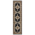 thumbnail image 2 of Oriental Weavers Andorra Area Rug - 2281E - 2'3" x 8' - in Blue/ Orange - Vintage Bohemian Style, Stain Resistant, Family and Pet Friendly , Entryway, Hallway Runner Rug, 2 of 4