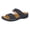 Black, variant on Orthopedic Sandals for Women Arch Support Slip on Slides Breathable Hollow out Slippers Comfortable Infoor Outdoor Walking Shoes White Size 7.5