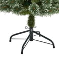 thumbnail image 5 of Nearly Natural 4ft. Wisconsin Slim Snow Tip Pine Artificial Christmas Tree with 100 Clear LED Light, 5 of 7