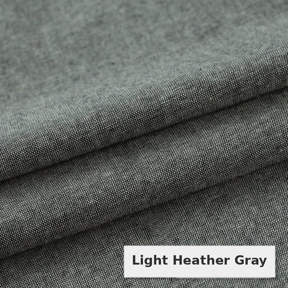 Cotton Chambray Fabric by The Yard, Lightweight 100% Cotton Woven Fabric for Apparel Sewing, DIY Crafts and Home Projects