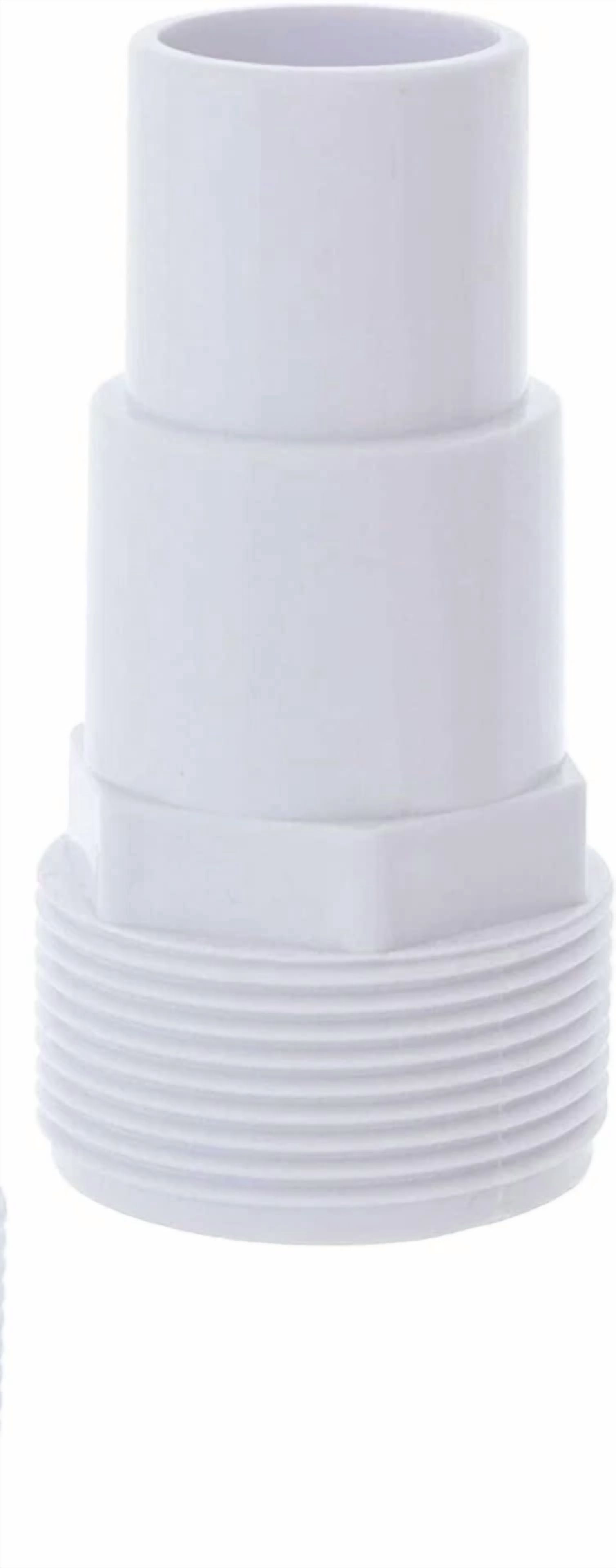 Pool Hose Adapter Fitting 1-1/4" X 1-1/2" Threaded Replaces Hayward Spx1091Z7