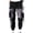Black, variant on Men Cargo Pants Color Matching Multi Pockets Loose Thick Warm Deep Crotch Mid Waist Buckle Decor Ankle-banded Soft Hip Hop Streetwear Ninth Pants Long Trousers