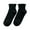 Black, variant on Fashion Mid-Calf Socks For Women Statement Women'S Short Socks Crew-Length Socks For Women, Women Edge Cotton Vertical Striped Boat Socks Fresh Socks