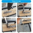 thumbnail image 3 of Manual Steel Rod Bender Tool For Industrial Ergonomic Handle Reduces Fatigue U Angled Bending, 3 of 9