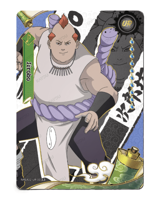 KAYOU Naruto Smriti Earth Scroll Series 2 Collector Box, Factory Sealed, English Edition, 10 Packs / 70 Trading Cards