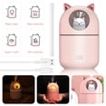 thumbnail image 1 of DEBGFS The Bedroom Humidifier Is Suitable For Baby Ultrasonic Cold Mist Humidifiers For Small Rooms The Portable Humidification Unit Is Perfect For Office High And Low Fog White,Pink, 1 of 5