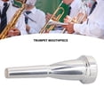 thumbnail image 4 of Reemplazo De Boquilla De Trompeta, Boquilla De Trompeta De Metal Para Mejorar La Técnica De Interpretación, Plateada, Para Instrumentos De Viento Para Trompetista, 4 of 7