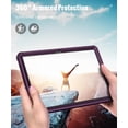 thumbnail image 7 of MoKo Case Compatibility with Galaxy Tab A11+ Plus/A9+ 11-Inch 2026/2024, Shockproof Full Body Rugged Stand Back Cover with Built-in Screen Protector for Galaxy Tab A11+/A9 Plus Tablet,Dark Purple, 7 of 7