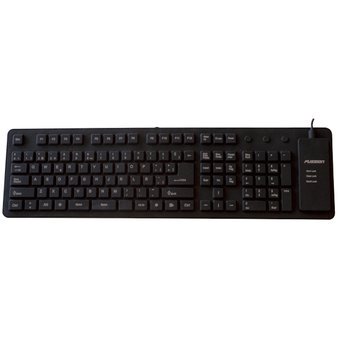 Teclado Alambrico flexible Fussion Kb-2006
