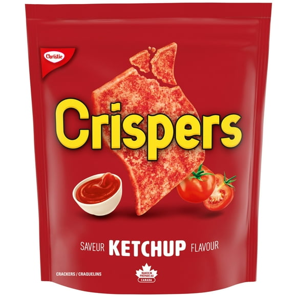 Crispers, Ketchup Flavour, Salty Snacks, Is It a Chip or a Cracker, 145 g