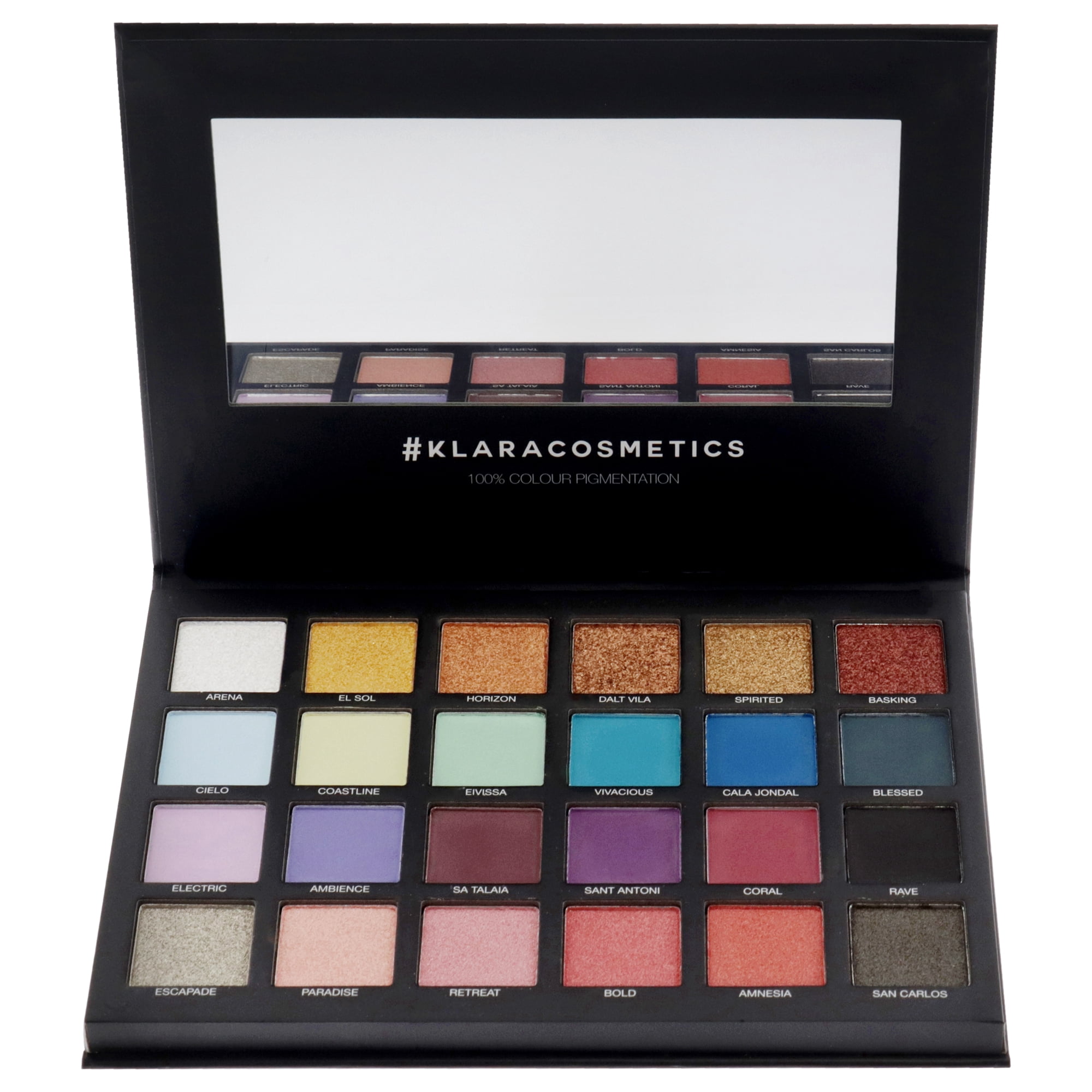 Klara 24 Eyeshadow Palette - Ibiza , 1.68 oz Eye Shadow