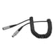 thumbnail image 4 of Cable en espiral para auriculares, cable de extensión para auriculares con resorte para walkie talkie, accesorios para auriculares optimizados para la excelencia, 4 of 9