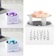thumbnail image 1 of Smart Humidifier, 400ml Desk Dehumidifier 3 in 1 Air Purifier with Colorfule Lamp Auto Shut Off Remote Control Cool Mist Aromatherapy Diffuser for Home Bedroom, 1 of 7
