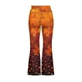 thumbnail image 5 of DISNIMO Thanksgiving Fall Flare Leggings with Pockets High Waisted Yoga Pants Kids Dance Bell Bottoms Leggings for Kids Yoga Pants for Girls Leggings Cross High Waisted Flare Pants 5-6, 5 of 7