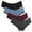 Bla-Blu-Red-Gra, variant on Women's Cotton Assorted Hipster Panties Mid Rise Underwear, 4-Pack