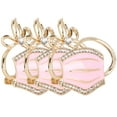 thumbnail image 4 of 3 piezas broche hecho a mano aleación elegante creatividad lindo personalidad ramillete accesorios rosa, 4 of 12