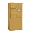 thumbnail image 3 of Salsbury Industries Freestanding USPS 5 Door Front Load 4C Horizontal Mail Center, 3 of 4