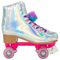 Cosmic Skates Womens Iridescent Hologram Roller Skates
