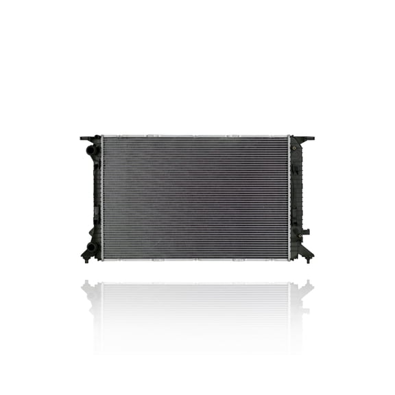 Radiator - Pacific Best Inc. Fit/For 10-17 Audi A5/S5-Coupe Manual, 09-16 A4/S4 Manual, 15-18 Q3 Automatic, 12-15 A6/S6 2.0L Automatic - Plastic Tank Aluminum Core - 8K0121251L
