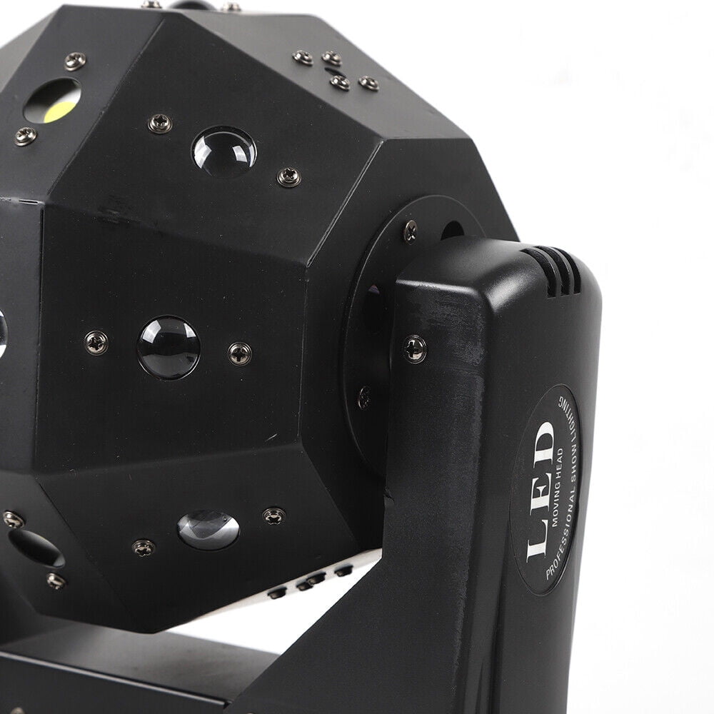 3W RGBW LED Laser Moving Head Stage Light DMX DJ Disco Party Effect Lighting