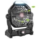 thumbnail image 1 of Ventilador de camping JINLICTE de 9 pulgadas con Linterna LED recargable 10400 mAh, 1 of 6