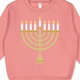 thumbnail image 3 of Inktastic Chanukah Hanukah Menorah Toddler Sweatshirt, 3 of 4