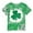 Green, variant on St Patricks Day Kids Shamrock Printed T-Shirts Round Neck Short Sleeve Casual Soft Comfortable Cotton Spring Summer Boys Girls Apparel Green 5-6 Years