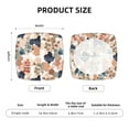 thumbnail image 6 of Lsque Watercolor Plants Printed Square Couch Cushion Covers, Floral Sofa Cushion Covers Replacement, Stretch Couch Covers for Couch-16.9in, 6 of 9