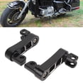 thumbnail image 1 of Repose-pieds de Moto, Aluminium 360 Réglable Robuste Repose-Pieds d'Autoroute Extensions Supports Repose-Pieds Extensions Passager Attache de Repose-Pieds pour Tourisme, 1 of 7