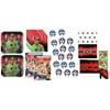 WWE Wrestling Birthday Party Supplies Bundle for 16 includes Plates, Napkins, Favor Loot Bags, Party Paper Masks
