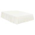 thumbnail image 1 of Unique Bargains Polyester  Ruffled Bed Skirt Brushed Durable Bedroom Sheet 16 Inch Drop, 1 of 8