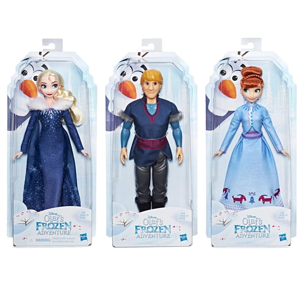 olaf's frozen adventure dolls walmart