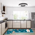thumbnail image 5 of adviicd 2 Piece Non Slip Kitchen Mat Runner Rug Set Doormat Merry Christmas Snowman Door Mats Backing Carpet Indoor Floor Mat, 5 of 5