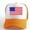 F, variant on Unisex USA Flag Baseball Cap United States Mesh Splice Adjustable Strapback Breathable Trucker Casual Summer Sun Hat