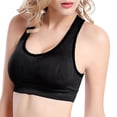 thumbnail image 1 of 3PC Women Racerback Sports Bras - High Workout Activewear Bra, 1 of 9