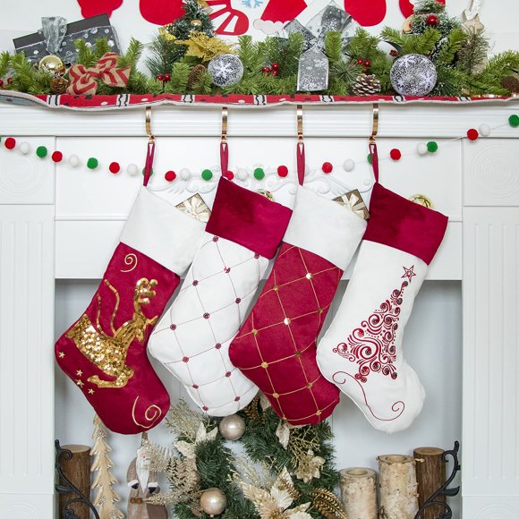 Fireplace Christmas Decorations