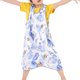 thumbnail image 1 of Laklulu Primavera y verano TOG 0,5 Chaleco para niños Saco de dormir Edredón antipatadas de gasa de algodón de bambú para bebé, 1 of 5