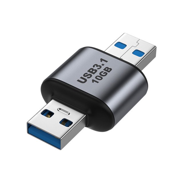 Adaptador USB 3.1 Adaptador USB 3.1 a USB 3.1/Tipo C Mini convertidor USB3.1 Gen 2 Datos de carga Conector de velocidad de transmisión de 10 Gbps JShteea Nuevo