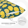 thumbnail image 5 of Fotbe Lemon Pillow Cases - Envelope Closure - Luxury, Extra Soft, Cooling Pillow Covers - Wrinkle, Fade, Stain Resistant-14"x20", 5 of 9